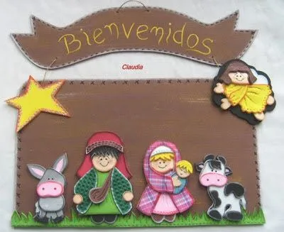 lindas manualidades: Moldes de pesebre en foamy lindas manualidades: Moldes de pesebre en foamy
