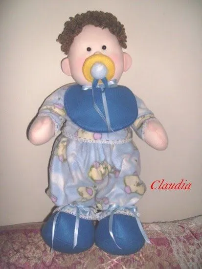 lindas manualidades: Muñecos con tela