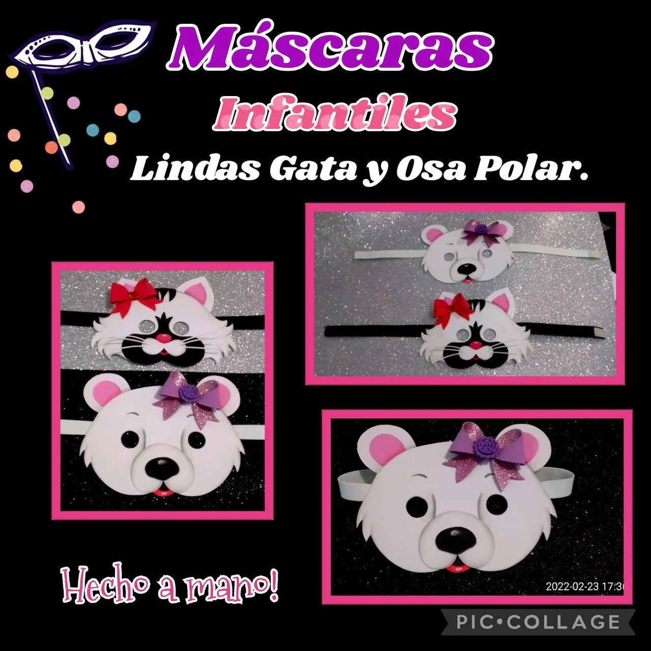 Lindas Máscaras Infantiles Fáciles de hacer para lucir en Carnavales! Cute and easy to make children's masks to wear for Carnival! | PeakD Lindas Máscaras Infantiles Fáciles de hacer para lucir en Carnavales! Cute and easy to make children's masks to wear for Carnival! | PeakD