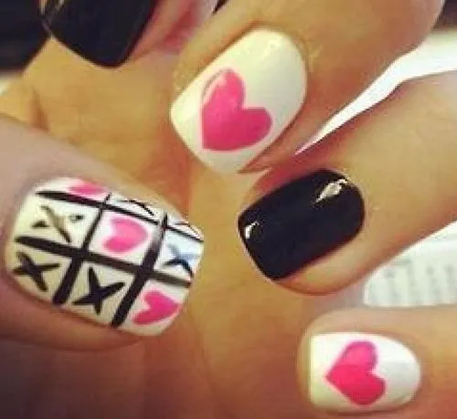 Lindisima Blog: Diseños de uñas para el día del amor y la amistad Lindisima Blog: Diseños de uñas para el día del amor y la amistad