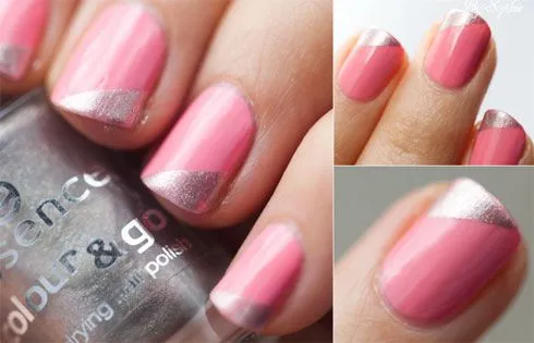 Lindisima Blog: Diseños en las uñas con cinta adhesiva Lindisima Blog: Diseños en las uñas con cinta adhesiva