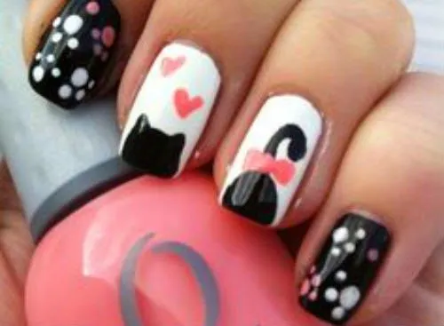 Lindisima Blog: Uñas decoradas con gatos