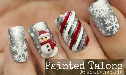 Lindisima Blog: Uñas decoradas para navidad 1