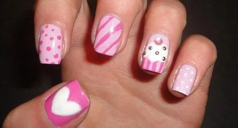 Uñas con diseños para adolescentes - Imagui