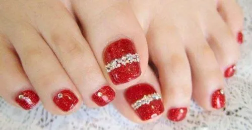 Lindisima Blog: Uñas de pies decoradas