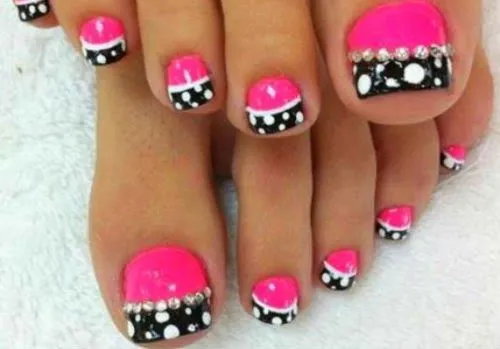 Lindisima Blog: Uñas de pies decoradas