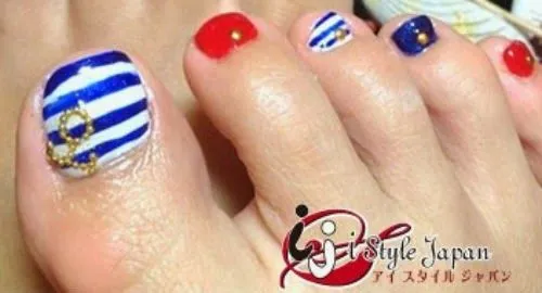 Lindisima Blog: Uñas de pies decoradas a la japonesa Lindisima Blog: Uñas de pies decoradas a la japonesa