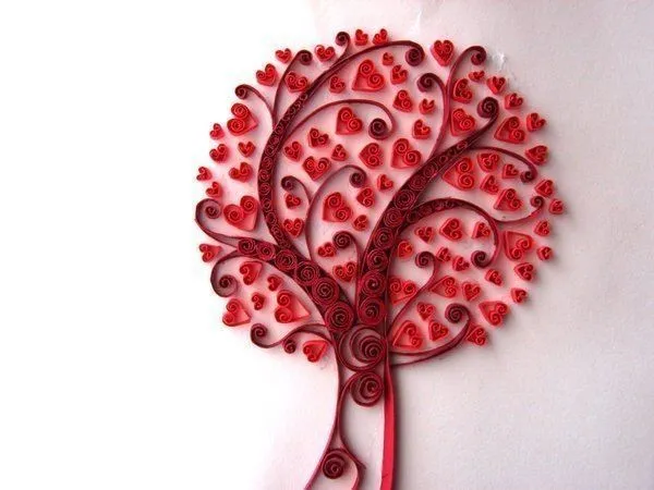 Lindo árbol de corazones | Filigrana | Pinterest Lindo árbol de corazones | Filigrana | Pinterest