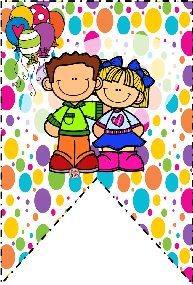 Lindo y fantástico banner o banderines del mes de Abril | Material Educativo  | Manualidades escolares, Banderines escolares, Etiquetas preescolares