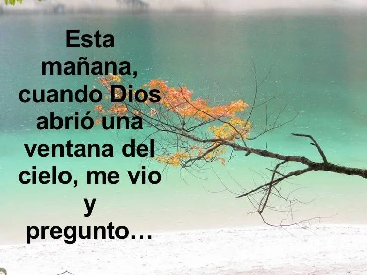 Lindo mensaje para ti.