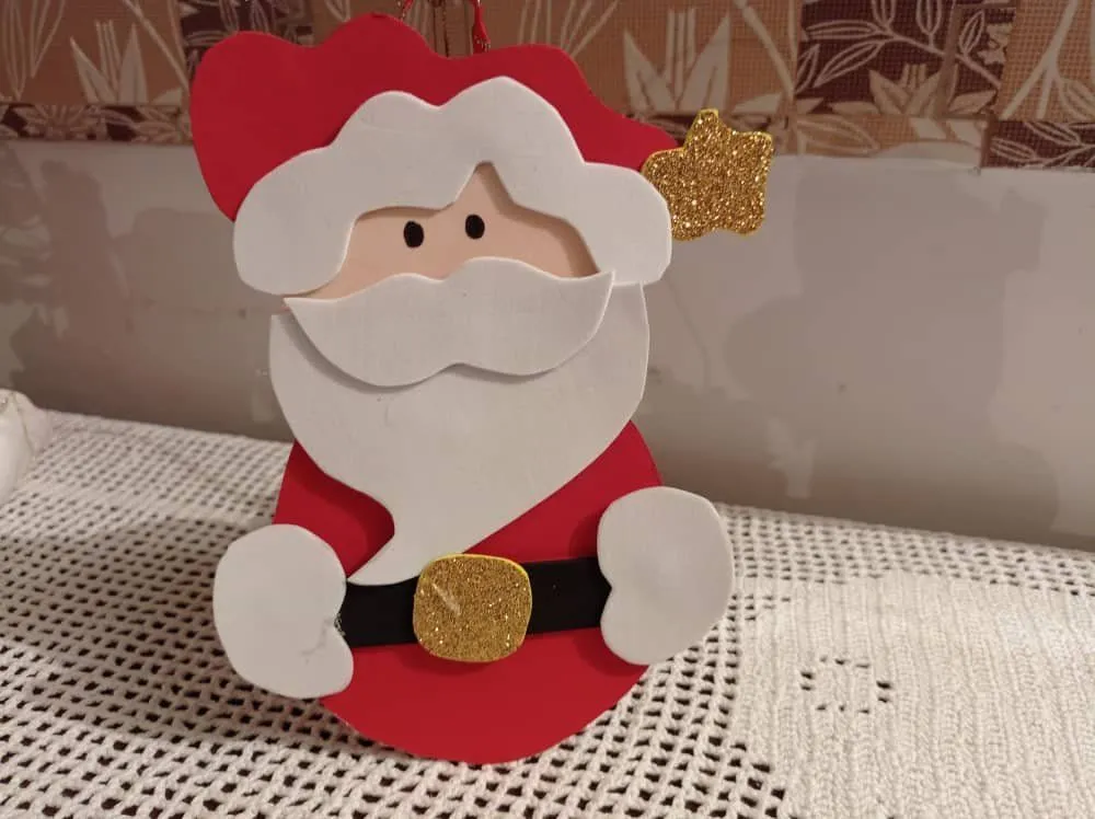 Como hacer un lindo santa claus decorativo - How to make a nice decorative santa claus Como hacer un lindo santa claus decorativo - How to make a nice decorative santa claus