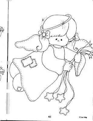 Lindos Angelitos para colorear | Solountip. Lindos Angelitos para colorear | Solountip.