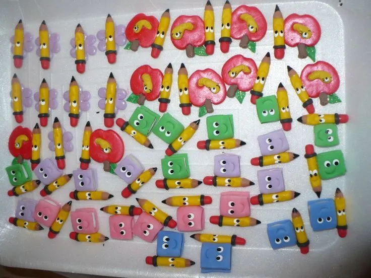 Lindos apliques para los lazos y cintillos escolares en masa ... Lindos apliques para los lazos y cintillos escolares en masa ...