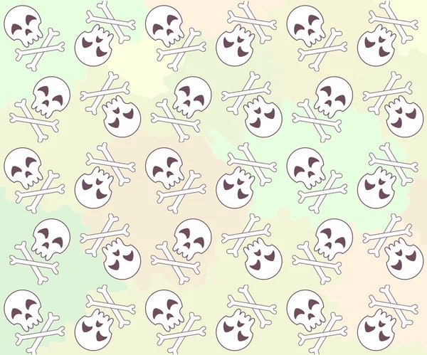 Lindos calaveras en color pastel de fondo — Vector stock © Norna ... Lindos calaveras en color pastel de fondo — Vector stock © Norna ...