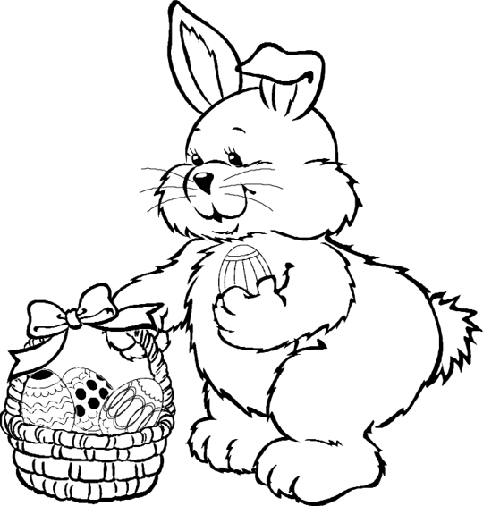 LINDOS DIBUJOS DE CONEJOS PARA COLOREAR - Imagui