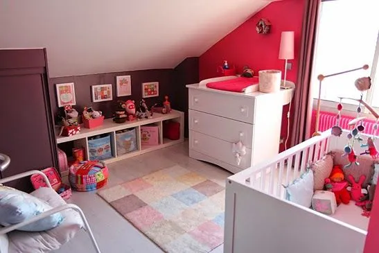 Dormitorio Para Bebe Ni a : Decoración de un dormitorio de niña ...