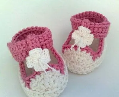 Lindos sapatinhos de bebes em croche « lilybabyshop