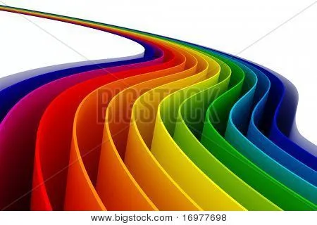 líneas colores 3D Fotos stock e Imágenes stock | Bigstock
