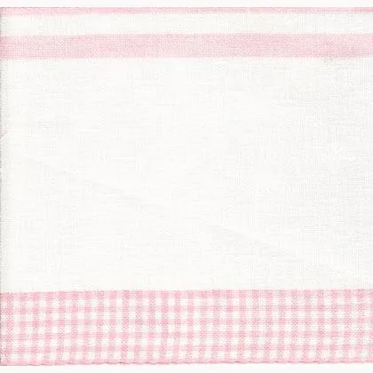 Lino 20cm - Raya & Cuadros - Blanco/Rosa de Vaupel & Heilenbeck ...