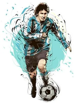 Lionel Messi (Argentina), una de las estrellas del Mundial Sudáfrica ...