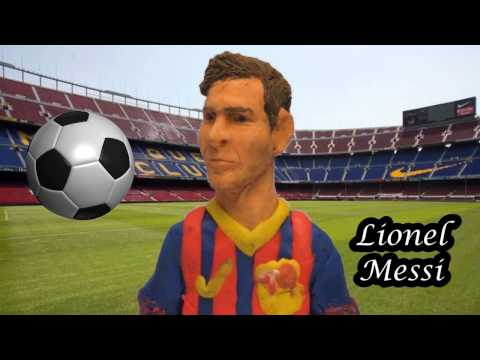Lionel Messi - corto animado en plastilina - stop motion "futbol ...