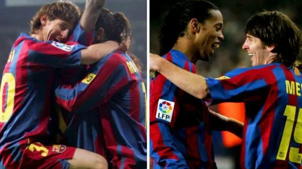 Por qué Lionel Messi culpó a Ronaldinho del cambio del Barcelona ... Por qué Lionel Messi culpó a Ronaldinho del cambio del Barcelona ...