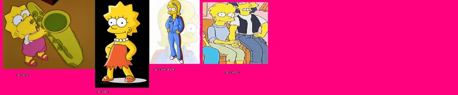 Lisa Simpson de bebe a adulta by Thelenitapotter on DeviantArt