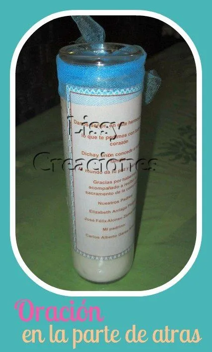 Lissy Creaciones: Lo nuevo!! Veladoras Personalizadas Lissy Creaciones: Lo nuevo!! Veladoras Personalizadas