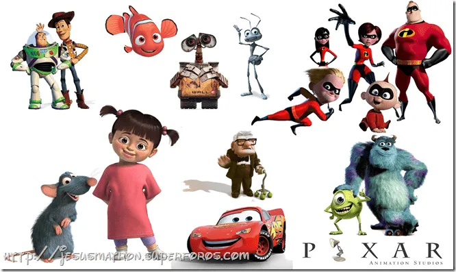 LISTADO DE PELICULAS PIXAR | todo sobre el apasionante mundo DISNEY