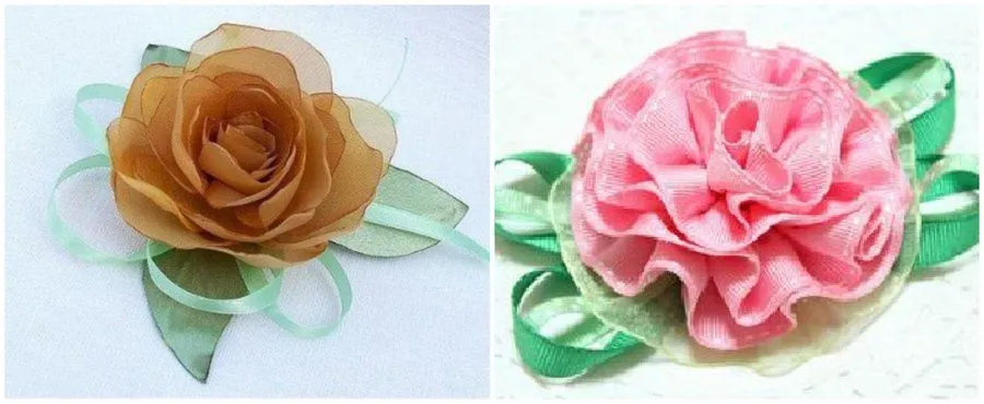 como hacer flores de organza | facilisimo.com como hacer flores de organza | facilisimo.com