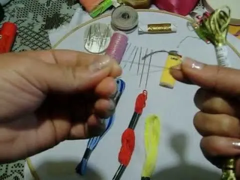 3 materiales básicos para bordar en liston, Iztac Madrigal - YouTube 3 materiales básicos para bordar en liston, Iztac Madrigal - YouTube