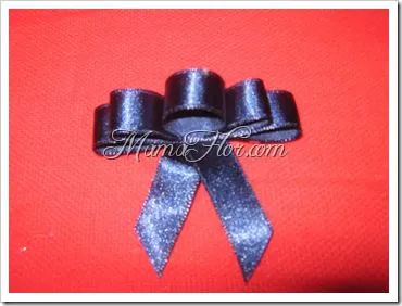 Listones: Corbatín de Cintas… - Manualidades MamaFlor