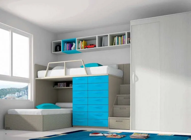 litera moderna cajonera madera maciza madrid barcelona vallecas