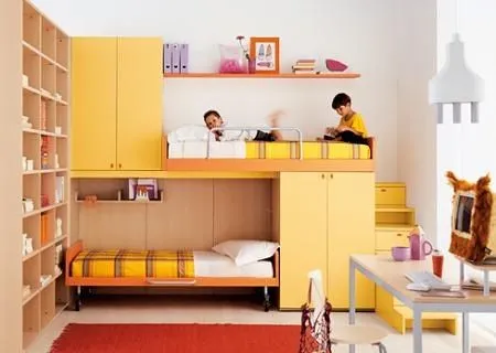 Literas para dormitorios infantiles | Interiores Literas para dormitorios infantiles | Interiores