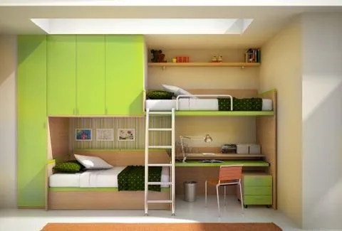 Literas para la habitación de los niños