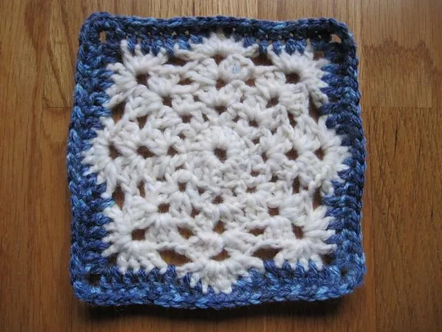 Cuadros para colcha en crochet - Imagui