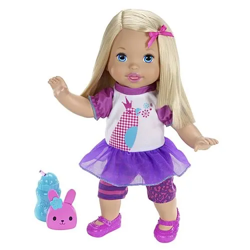 Little Mommy Talk With Me Caucasian Doll - Mattel - Little Mommy ...
