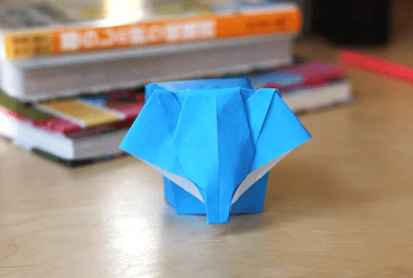 Little origami elephant | How About Orange