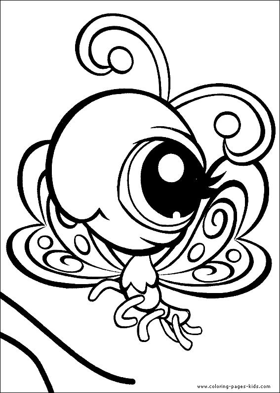 Littlest pet shop para pintar - Imagui