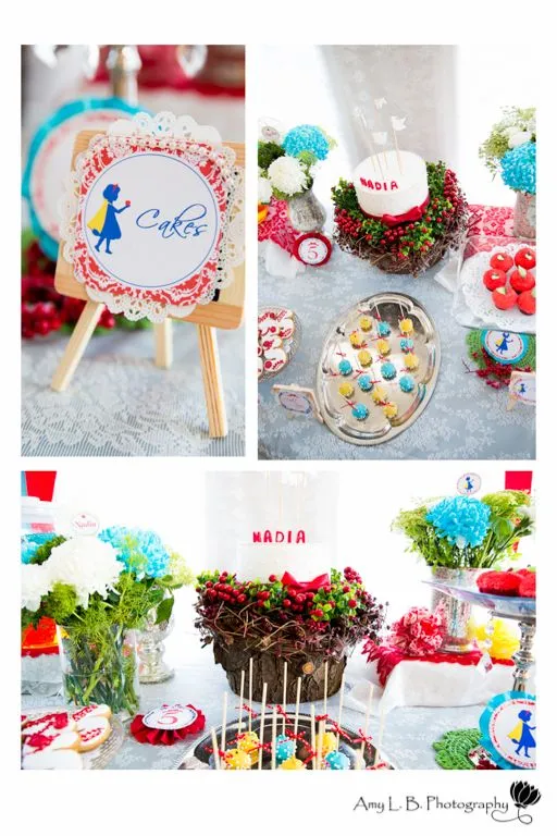 Little things Creations: Fiestas- Cumpleaños de Blanca Nieves Little things Creations: Fiestas- Cumpleaños de Blanca Nieves