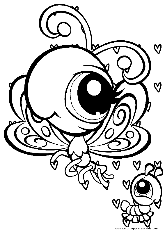 Littlest Pet Shop color page - Coloring pages for kids - Cartoon ... Littlest Pet Shop color page - Coloring pages for kids - Cartoon ...
