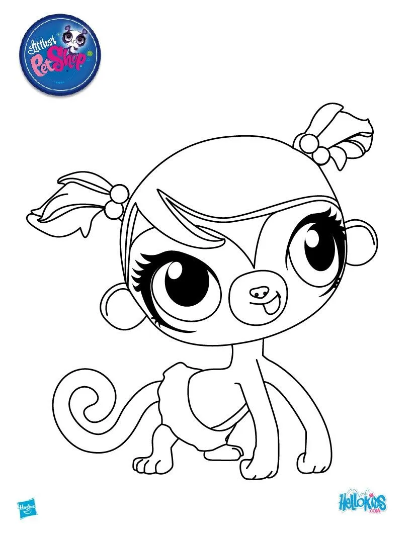 LITTLEST PET SHOP coloring pages - ZOE TREND LITTLEST PET SHOP coloring pages - ZOE TREND