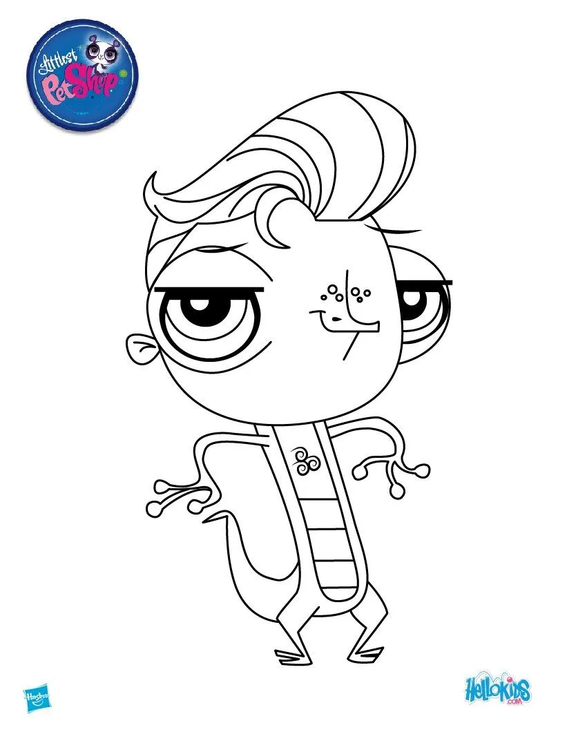 LITTLEST PET SHOP coloring pages : 12 LPS figurine dolls online ... LITTLEST PET SHOP coloring pages : 12 LPS figurine dolls online ...