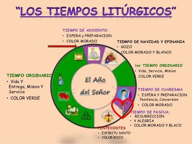 Año liturgico explicado a los niños - Imagui