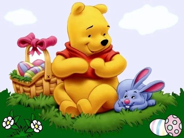 Disney Easter Winnie the Pooh and Bunny Wallpaper - Puzzles-Games ... Disney Easter Winnie the Pooh and Bunny Wallpaper - Puzzles-Games ...