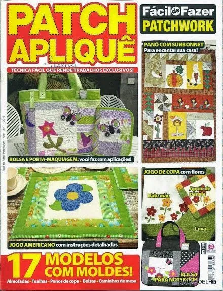 Livros e Revistas on Pinterest | Patchwork, Picasa and Rubrics