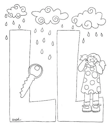 LL Abecedario Profesiones - Dibujalia - Dibujos para colorear ... LL Abecedario Profesiones - Dibujalia - Dibujos para colorear ...