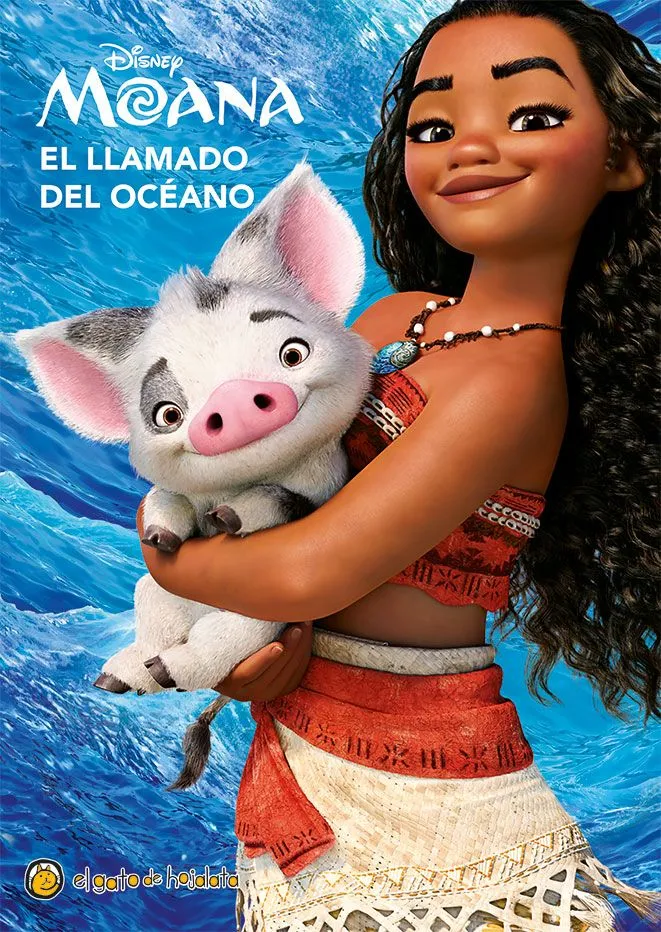 El llamado del océano - MOANA | Editorial Guadal - El Gato de Hojalata |