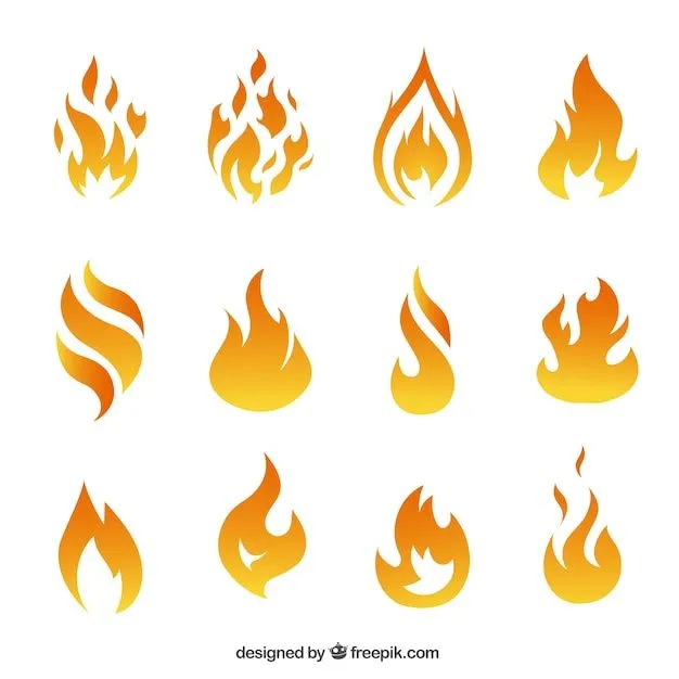 Llamas del fuego ilustración | Descargar Vectores gratis Llamas del fuego ilustración | Descargar Vectores gratis