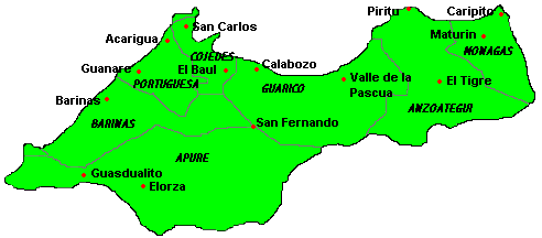Mapa del estado apure para colorear - Imagui Mapa del estado apure para colorear - Imagui